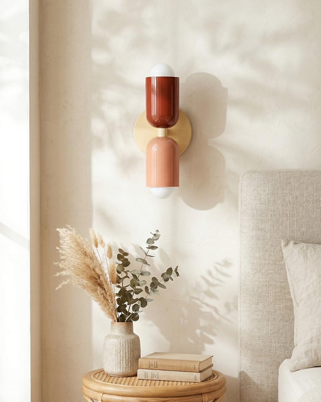 Metalen Wandlamp met Tweevoudige Lichtstraal - Scandinavische Design Verlichting voor Moderne Interieurs