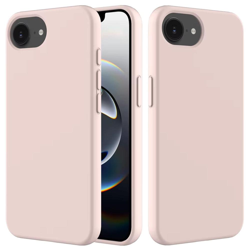 Schokbestendige Telefoonhoes iPhone 16E Siliconen TPU Beschermhoesje met Knoppen Valbeveiliging Ultradun