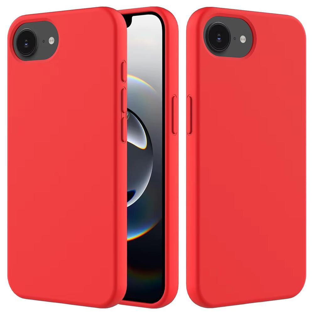 Schokbestendige Telefoonhoes iPhone 16E Siliconen TPU Beschermhoesje met Knoppen Valbeveiliging Ultradun