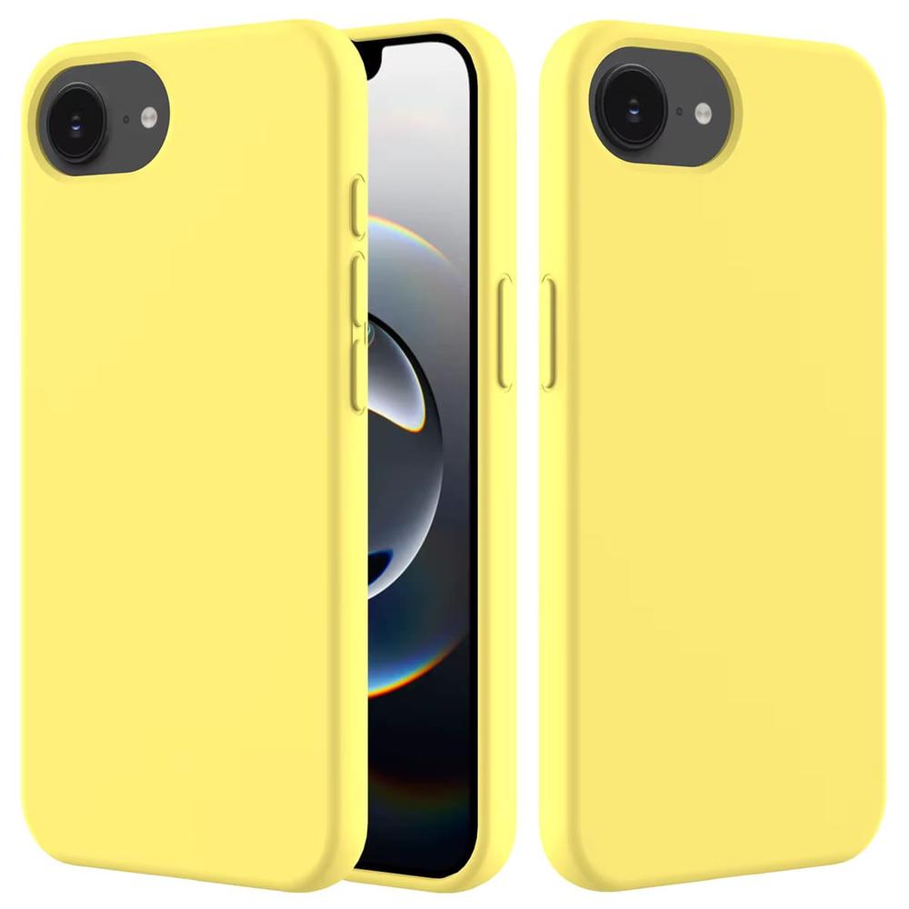 Schokbestendige Telefoonhoes iPhone 16E Siliconen TPU Beschermhoesje met Knoppen Valbeveiliging Ultradun