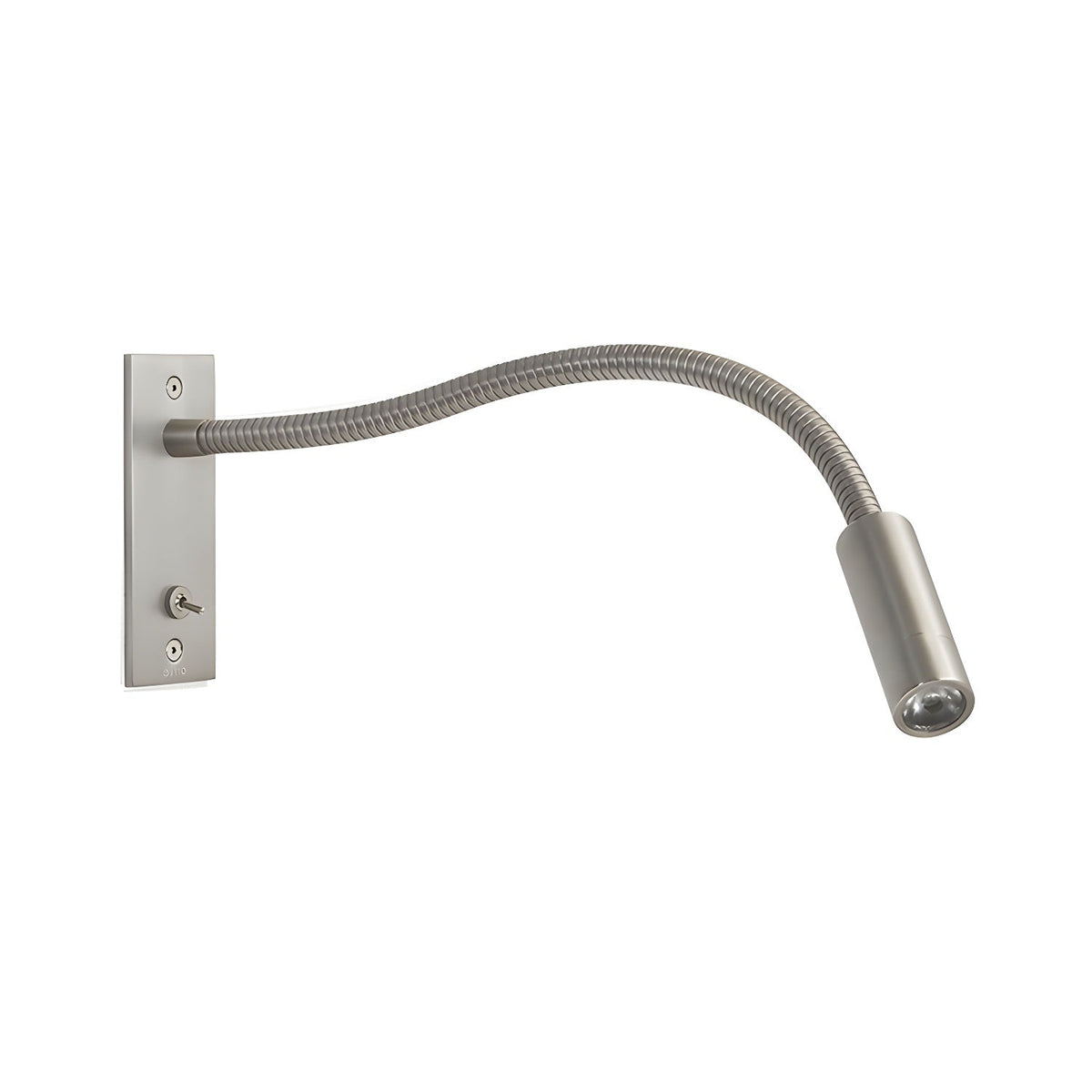 Elezor Flexibele Gooseneck Wandlamp LED Zwart Leeslamp Slaapkamer Bed Wandverlichting Richtbaar Modern Minimalistisch