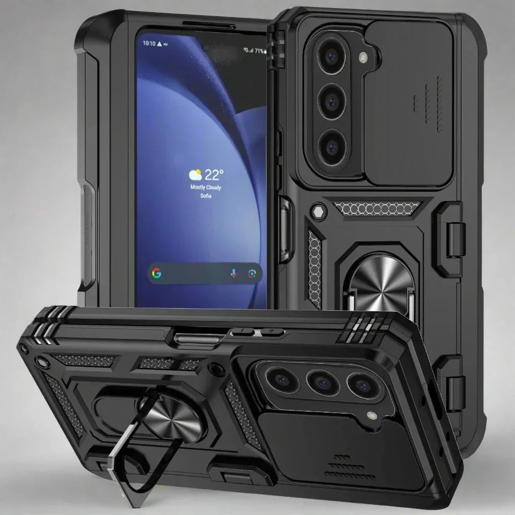 Schokbestendige Telefoonhoes voor Opvouwbare Smartphones Galaxy Z Fold 6 en Z Fold 5 Beschermende Cover