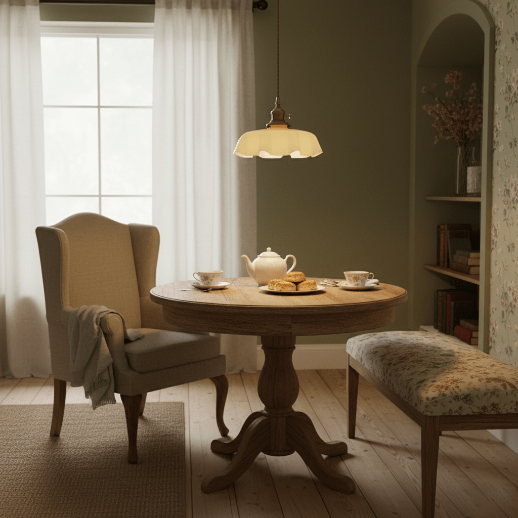Geplooide Glazen Hanglamp met Messing Armatuur - Vintage Franse Stijl in Wit, Beige, Roze of Blauw - Verstelbare Kabel 150 cm