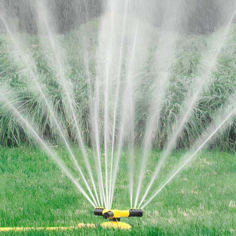 Roterende Tuinsproeier 360° met Verstelbare Sproeiers voor Optimale Gazonverzorging en Tuinbewatering