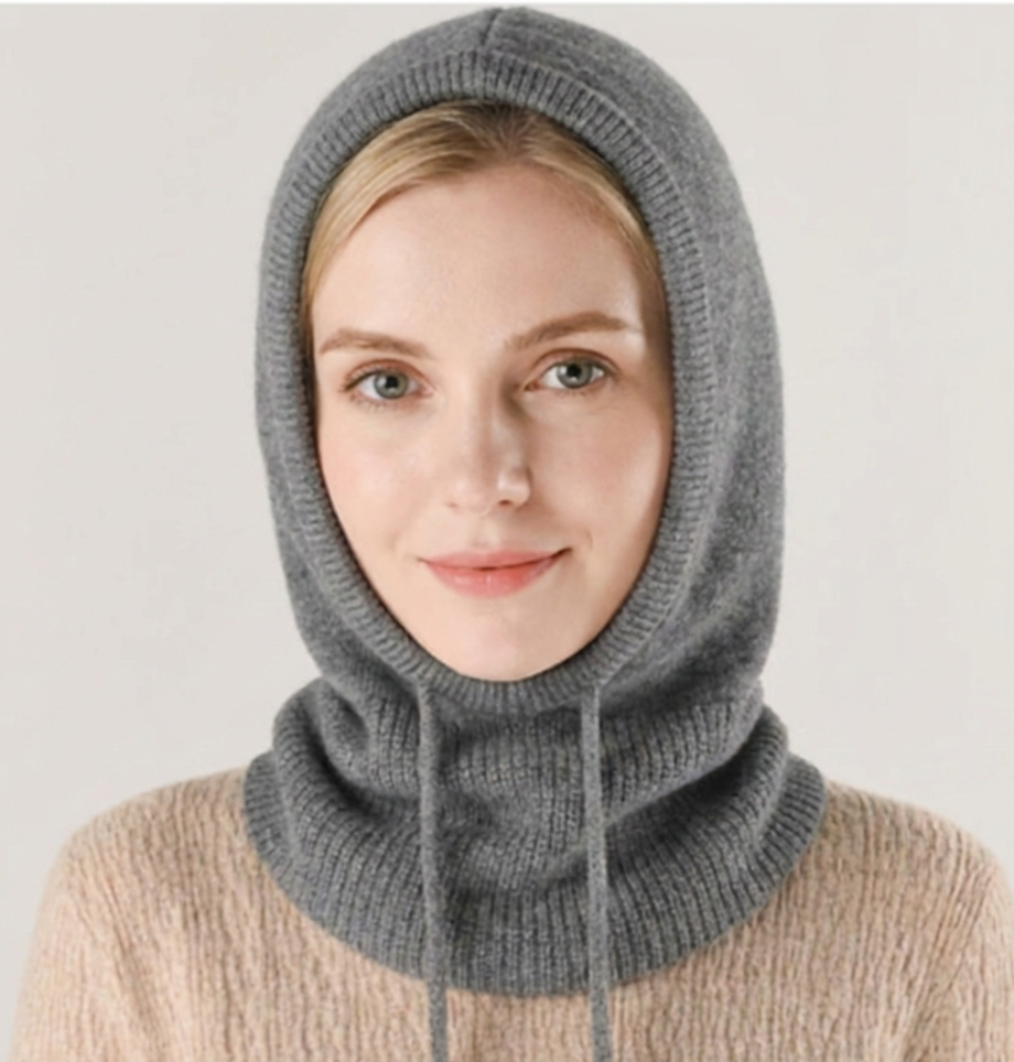 Zachte Kasjmier Gebreide Beanie voor Winter en Koud Weer - Comfortabele & Stijlvolle Wintermuts