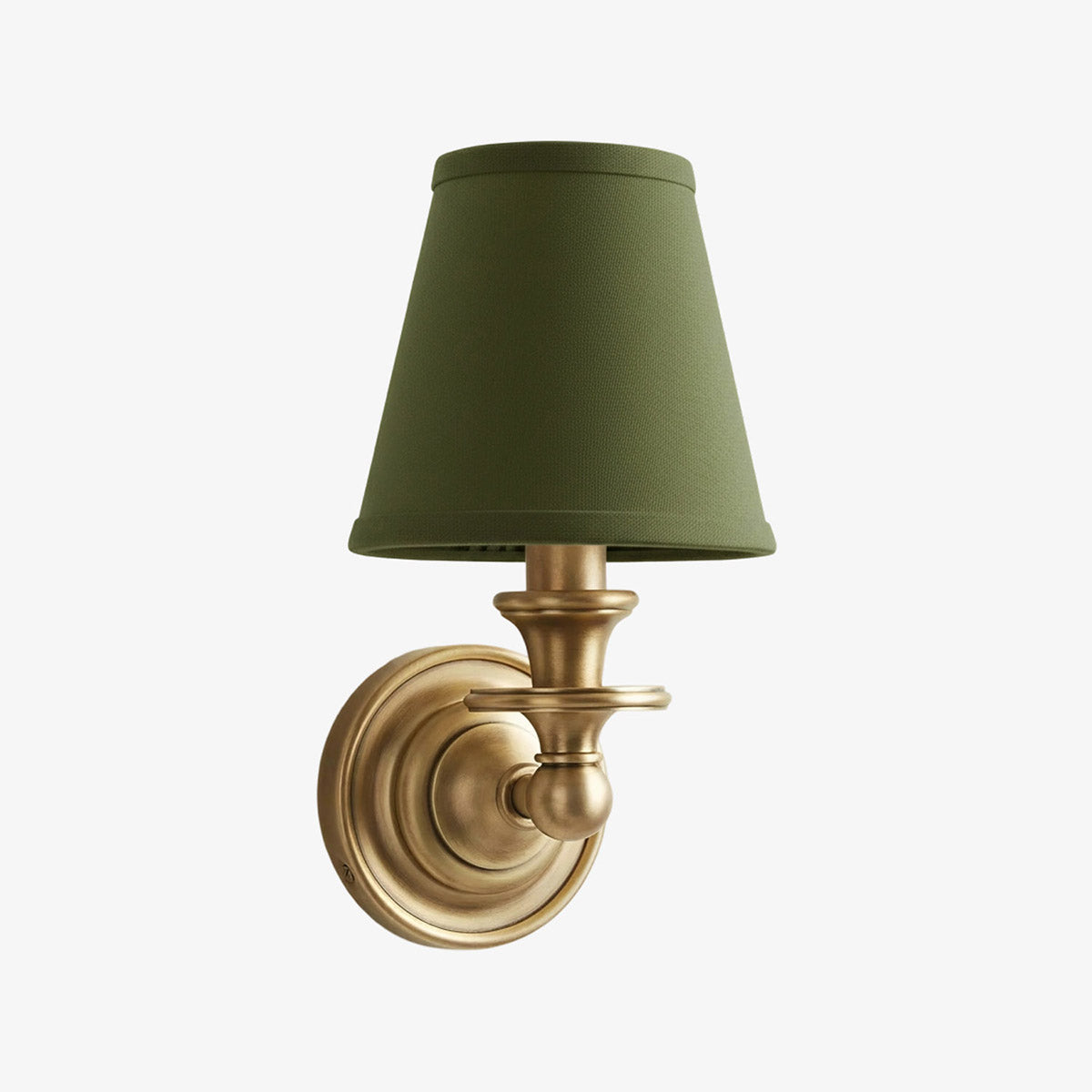 Wandlamp met stoffen kap en zwanenhalsarm - smeedijzeren armatuur met verstelbare leeslamp