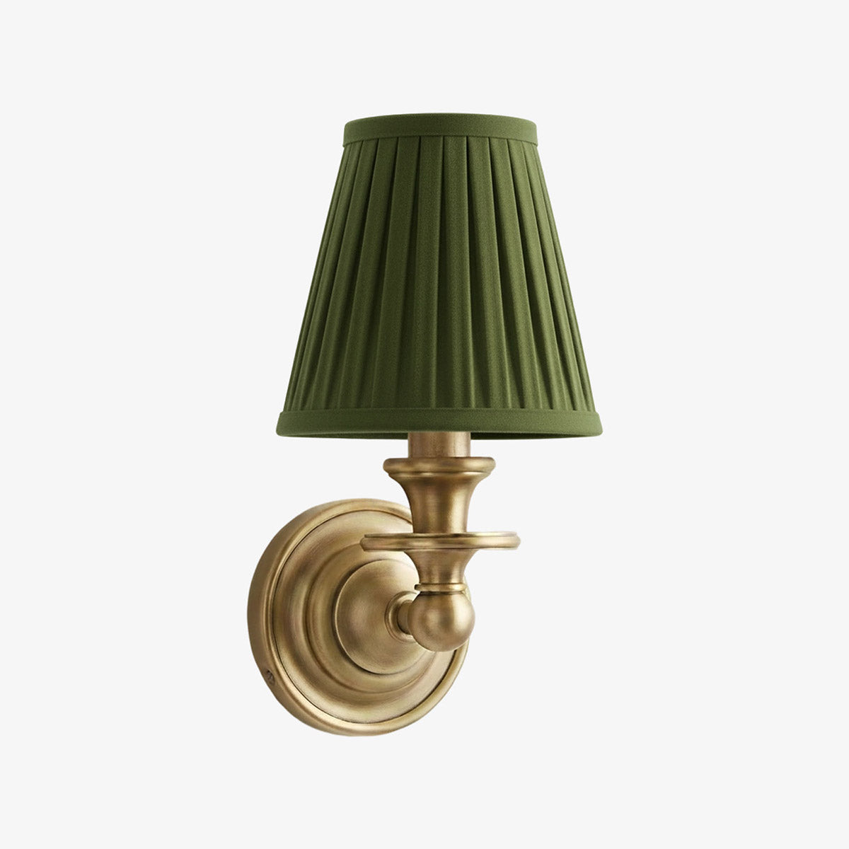 Wandlamp met stoffen kap en zwanenhalsarm - smeedijzeren armatuur met verstelbare leeslamp
