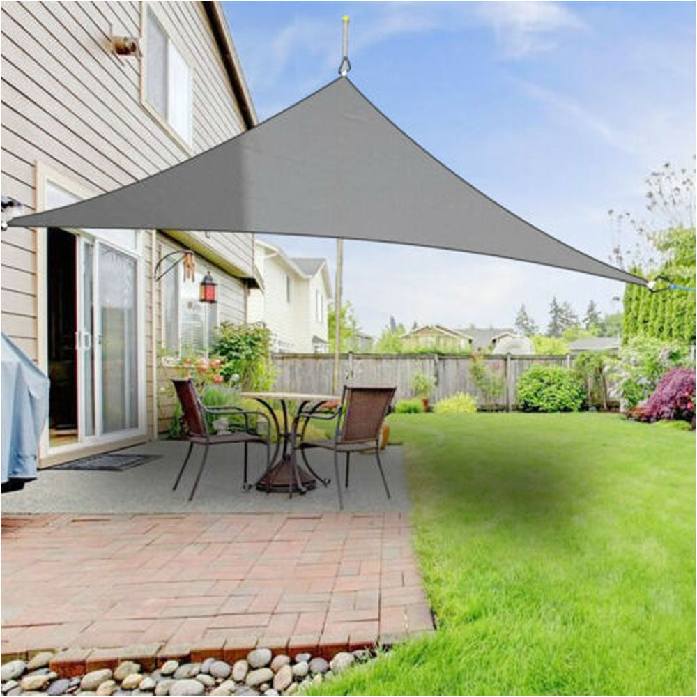 UV-werend Schaduwdoek - Driehoek & Vierkant voor Tuin Terras Balkon - Waterdicht Zonwering Zeil met Montageset
