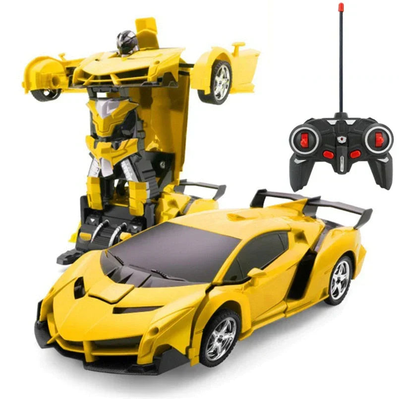 RC Transformerende Auto - Speelgoedauto en Robot in Één met Afstandsbediening