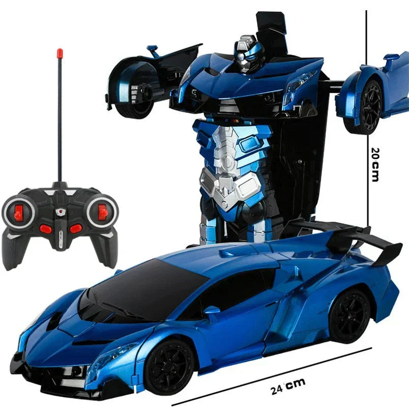 RC Transformerende Auto - Speelgoedauto en Robot in Één met Afstandsbediening