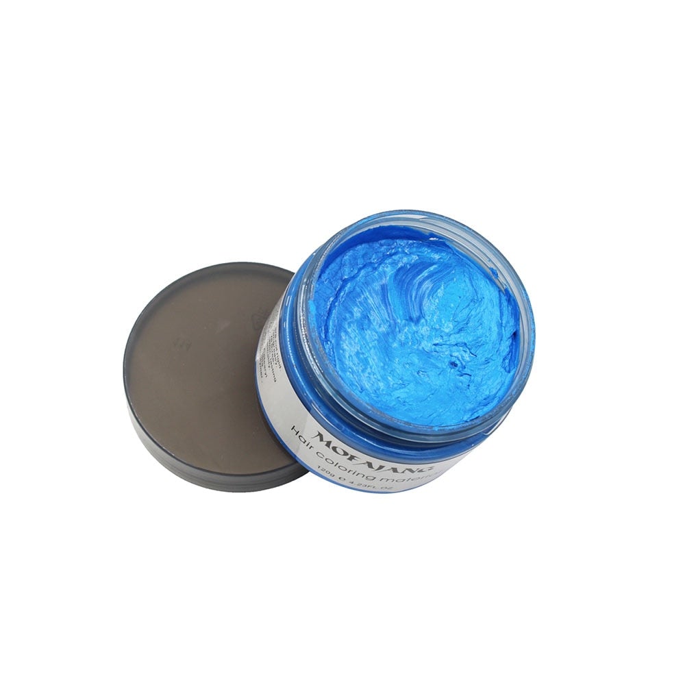 Styling Haarwas - Tijdelijke Kleur Styling Wax voor Natuurlijke Haarverf