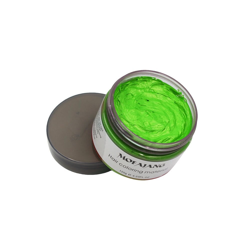 Styling Haarwas - Tijdelijke Kleur Styling Wax voor Natuurlijke Haarverf