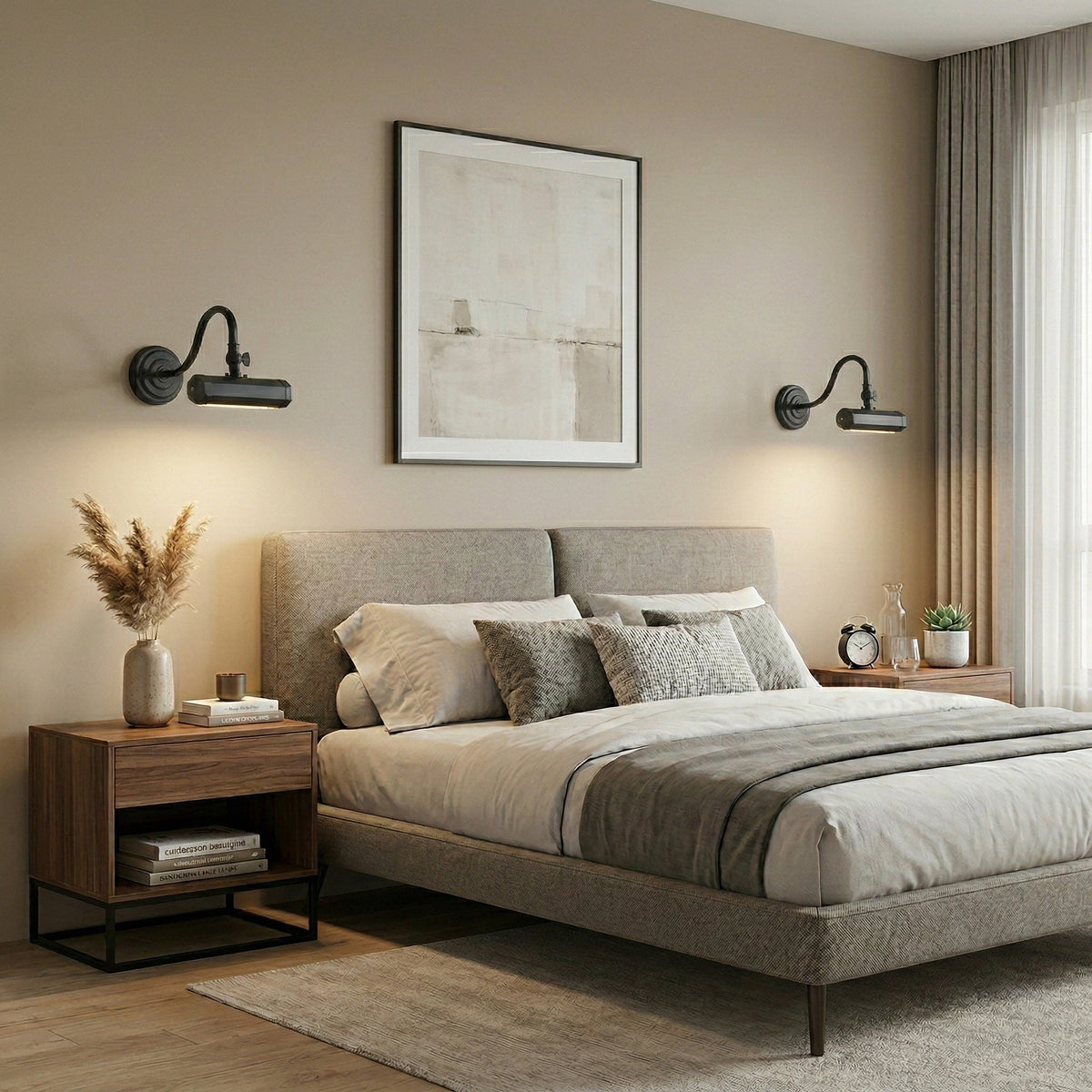 Verstelbare Design Wandlamp met Zwanenhals - IJzeren Picture Light met G9 Fitting in Chroom, Zwart of Koper