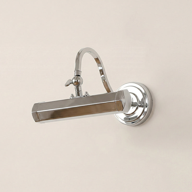 Verstelbare Design Wandlamp met Zwanenhals - IJzeren Picture Light met G9 Fitting in Chroom, Zwart of Koper