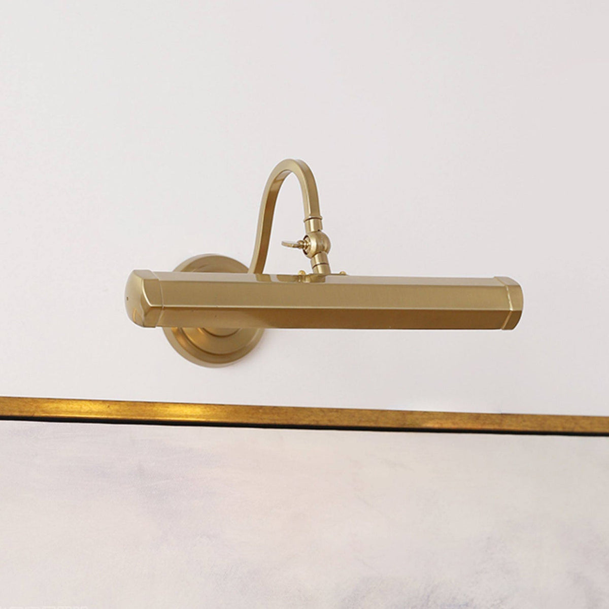 Verstelbare Design Wandlamp met Zwanenhals - IJzeren Picture Light met G9 Fitting in Chroom, Zwart of Koper