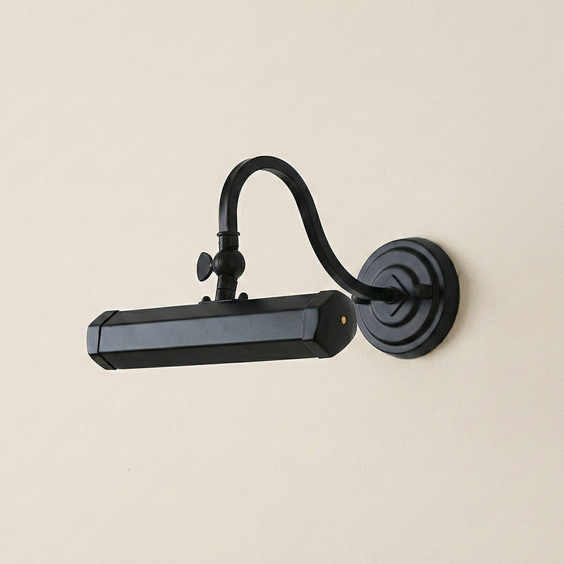 Verstelbare Design Wandlamp met Zwanenhals - IJzeren Picture Light met G9 Fitting in Chroom, Zwart of Koper