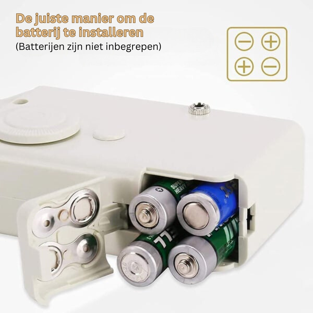 Draagbare Handnaaimachine - Compact en Gebruiksvriendelijk voor Snelle Reparaties Onderweg