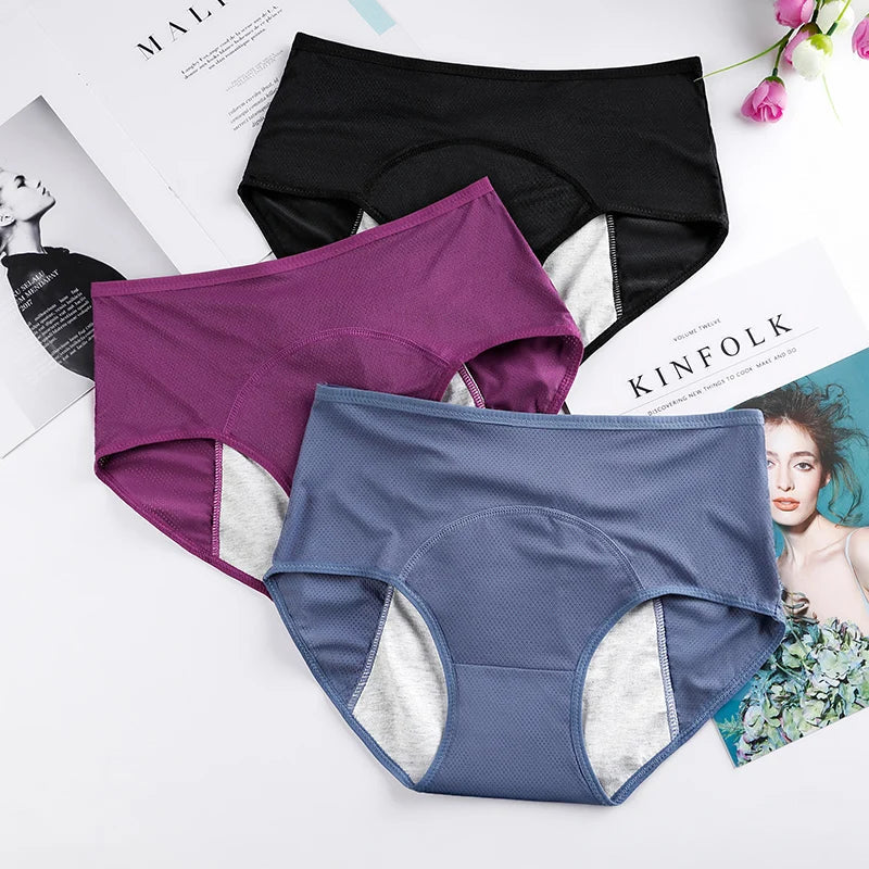 Lekvrije Menstruatie-ondergoed met Maximale Absorptie en Onzichtbare Bescherming voor Dagelijks Comfort