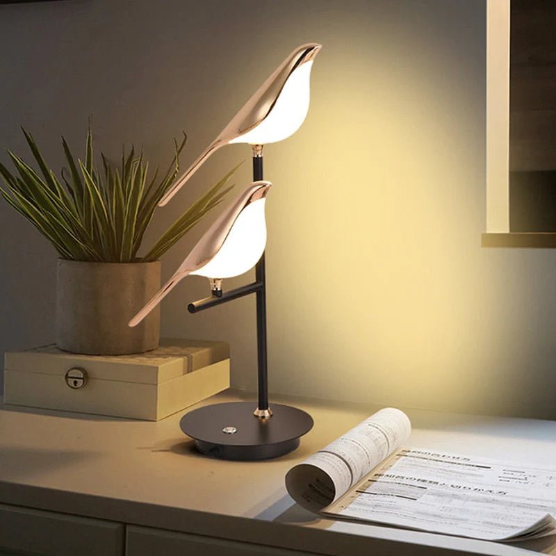 Tafellamp LED Gouden Vogel Design Postmodern Goud Woonkamer Slaapkamer Studeerkamer Decoratief