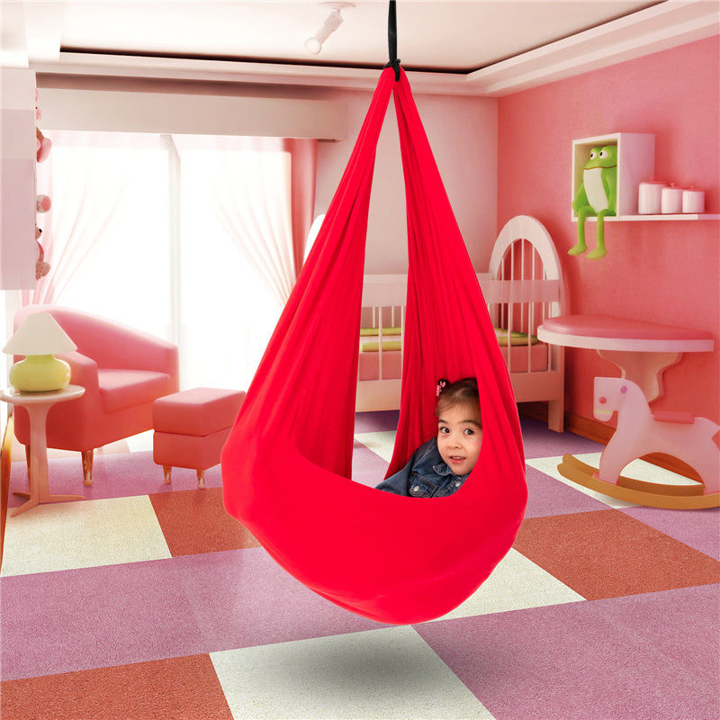 Kinderhangmat van Biologisch Katoen 100% - Therapeutisch Schommelcocon voor Ontwikkeling & Rust