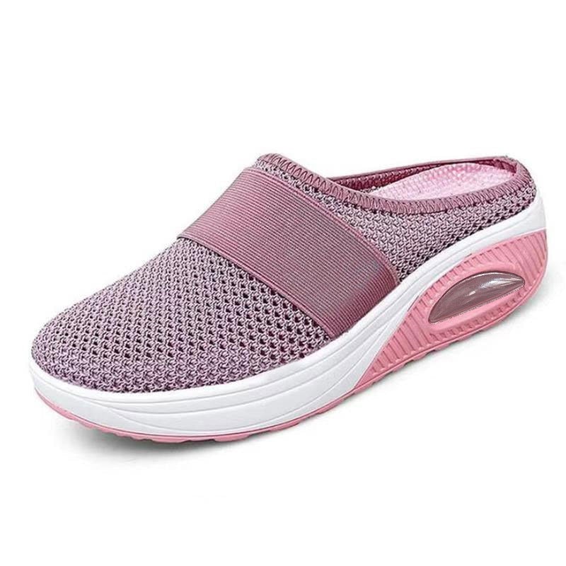 Luchtkussen Comfortschoenen voor Dames en Heren - Ademende Wandelschoen met Voetboogondersteuning en Schokdempende Technologie