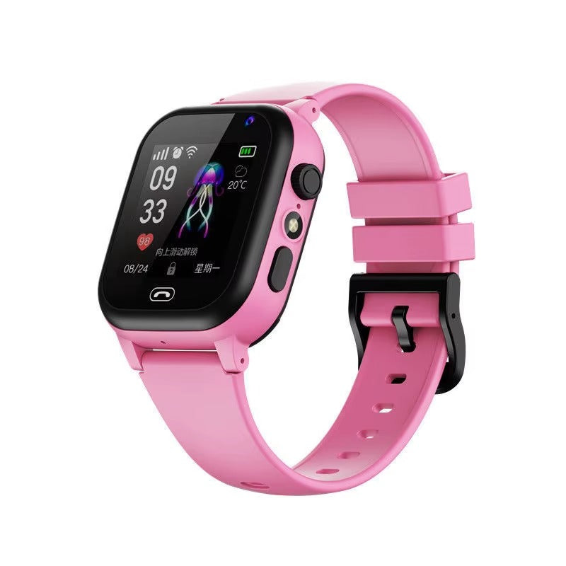 Smartwatch voor kinderen met GPS-tracker en videobel - kinderhorloge met activiteitenmonitor en waterdicht ontwerp
