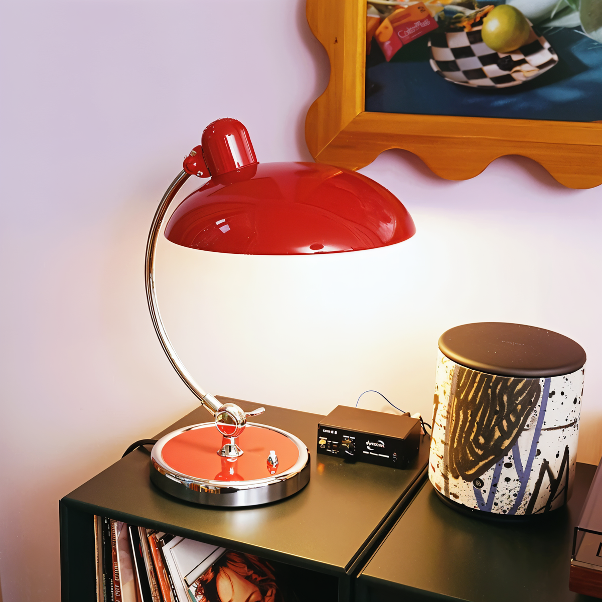 Verstelbare Tafellampen met IJzeren Kap Retro E27 Fitting Leeslamp Bureaulamp Nachtkastje Verlichting