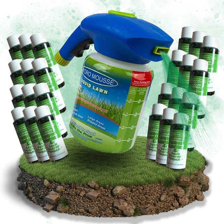 Gazonherstel Sprayfles met Hydrozaai Technologie voor Weelderig Groen Gras Eenvoudig Herstel Kale Plekken