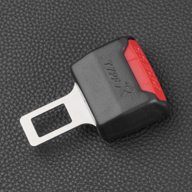 Autogordel Verlenger Clip Set 2 Stuks Zwart Kunststof Metaal Verstelbaar Voor Veiligheid Comfort Auto Reizen