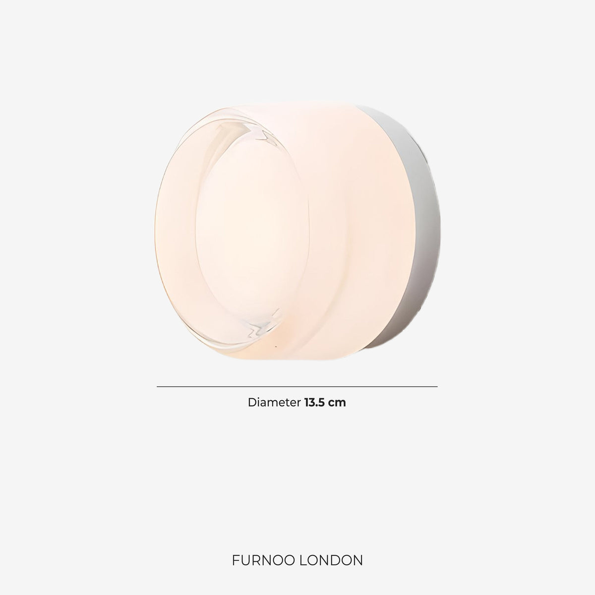 Minimalistische LED-Wandlamp Rond Aluminium Acryl Diffuus Licht Warm Wit Modern Design Compact Slaapkamer Gang Accentverlichting