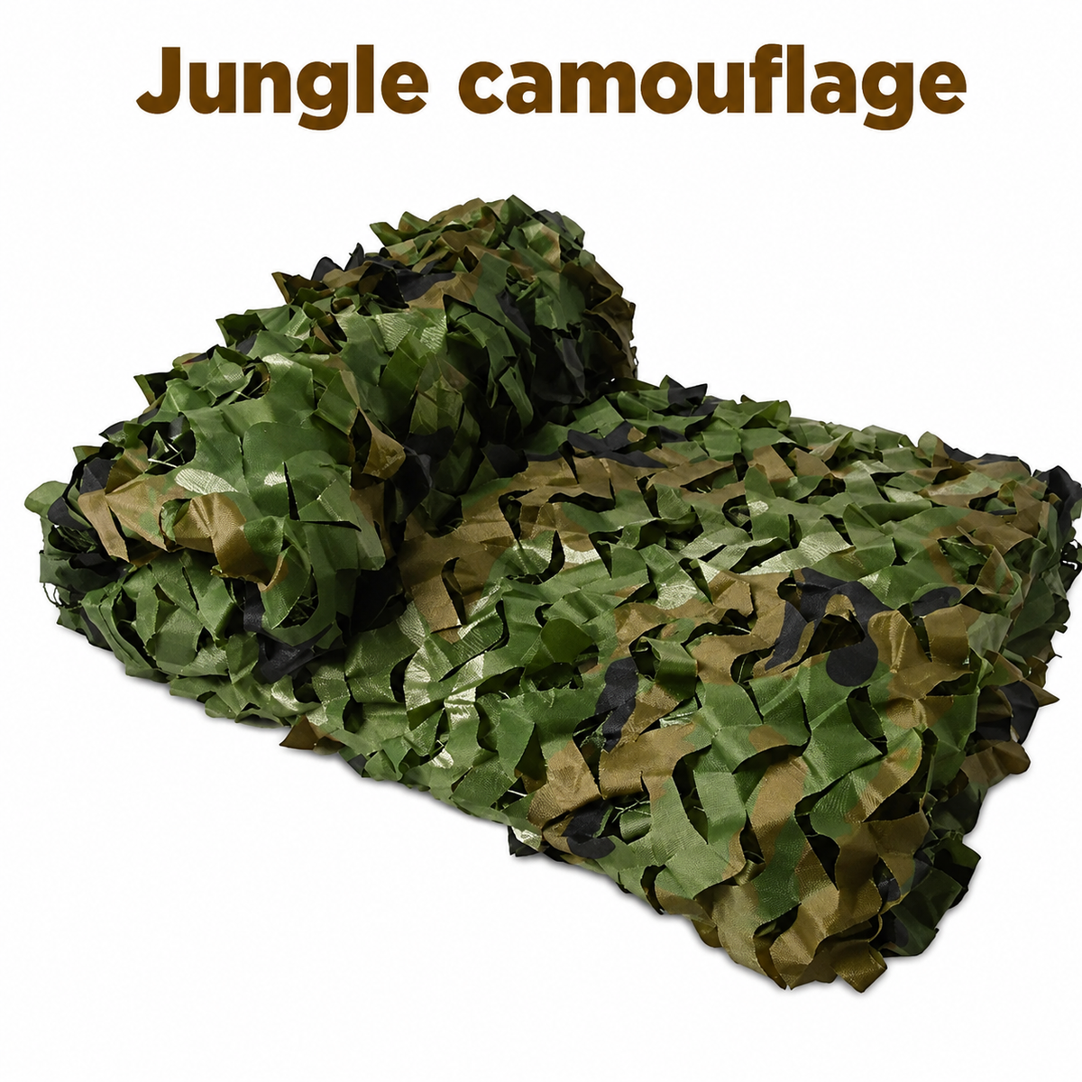 Camouflage Net Nylon Schaduwdoek voor Outdoor Camping Tuin Decoratie Opvouwbaar Meerdere Maten Beschutting