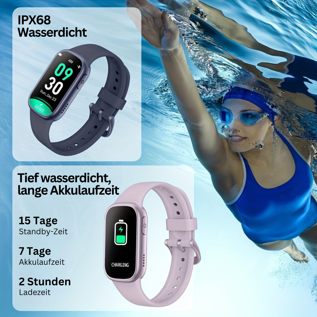Kinder Smartwatch met Activiteitentracker Telefoniefunctie Waterdicht IP68 Touchscreen Educatief Horloge