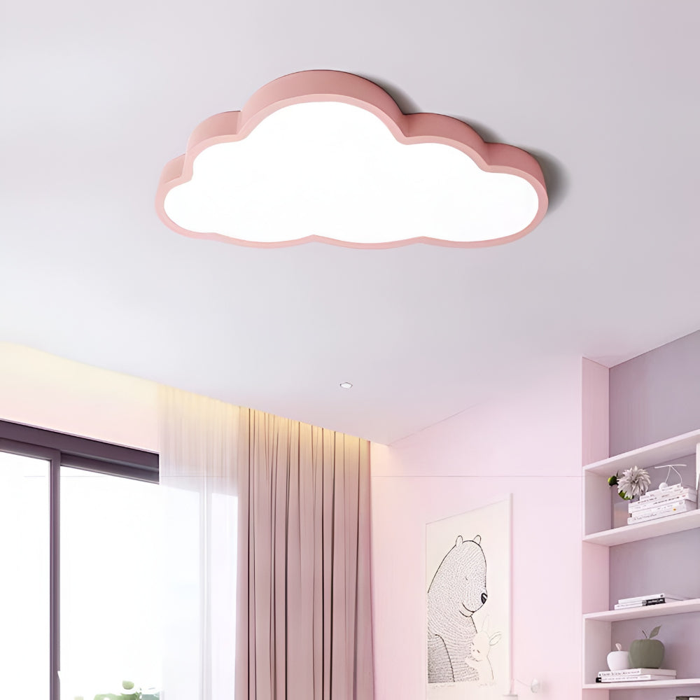 LED Plafondlamp Wolk 40cm Kinderkamer Warm Wit Licht Speels Wolkontwerp Slaapkamer Babykamer Decoratief