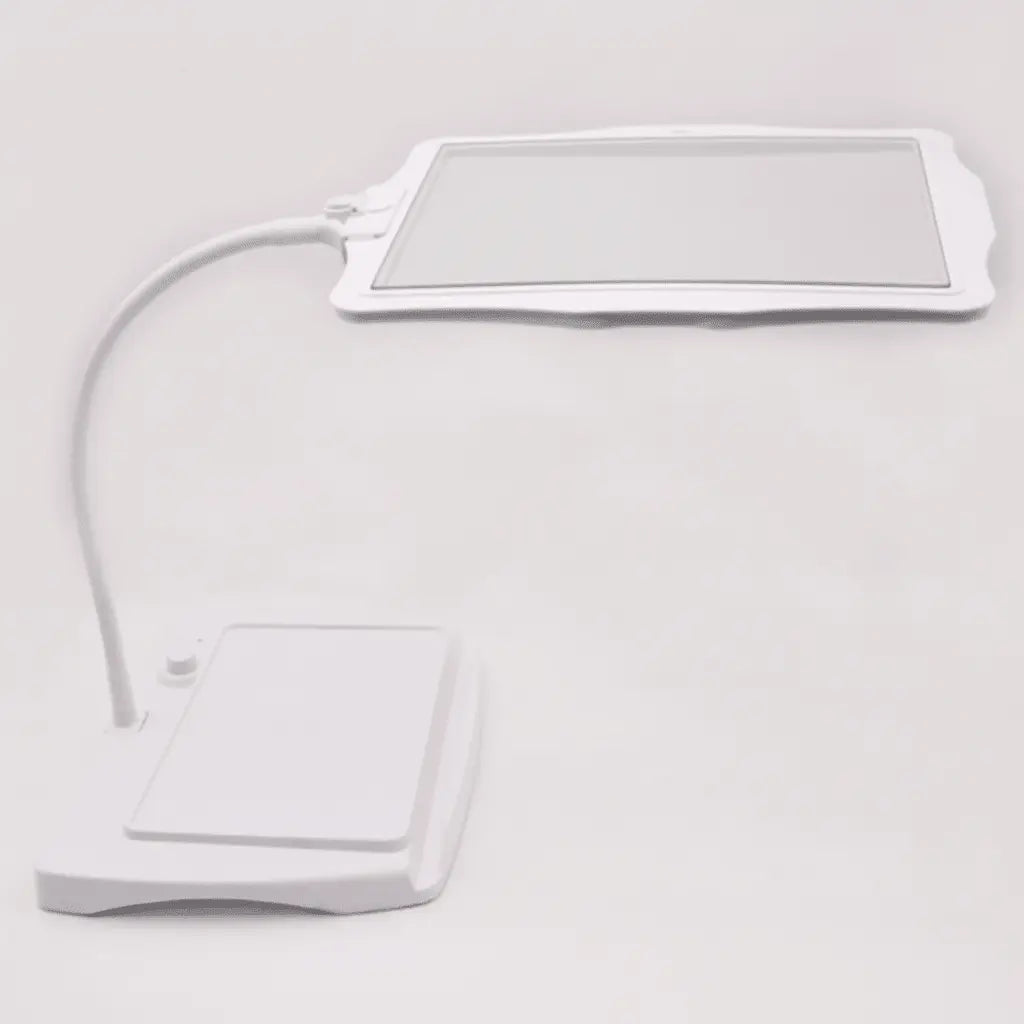 Bureaulamp met Vergrootglas en LED-Verlichting - Flexibele Zwanenhals voor Leeswerk en Hobby