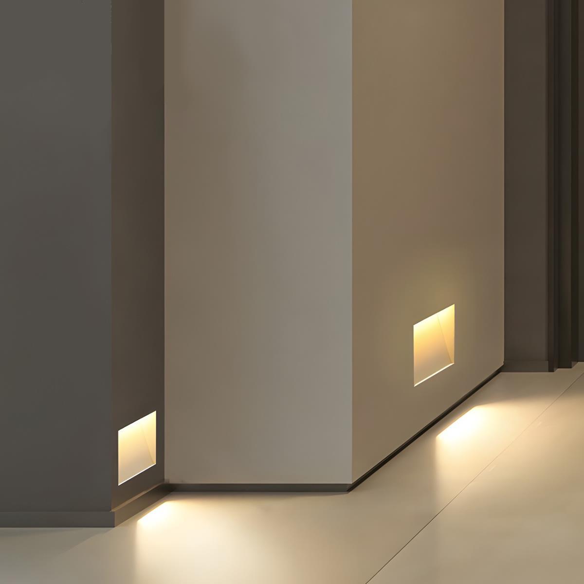Inbouwspotje met Bewegingssensor voor Trapverlichting en Gangverlichting met Indirect Lichtontwerp