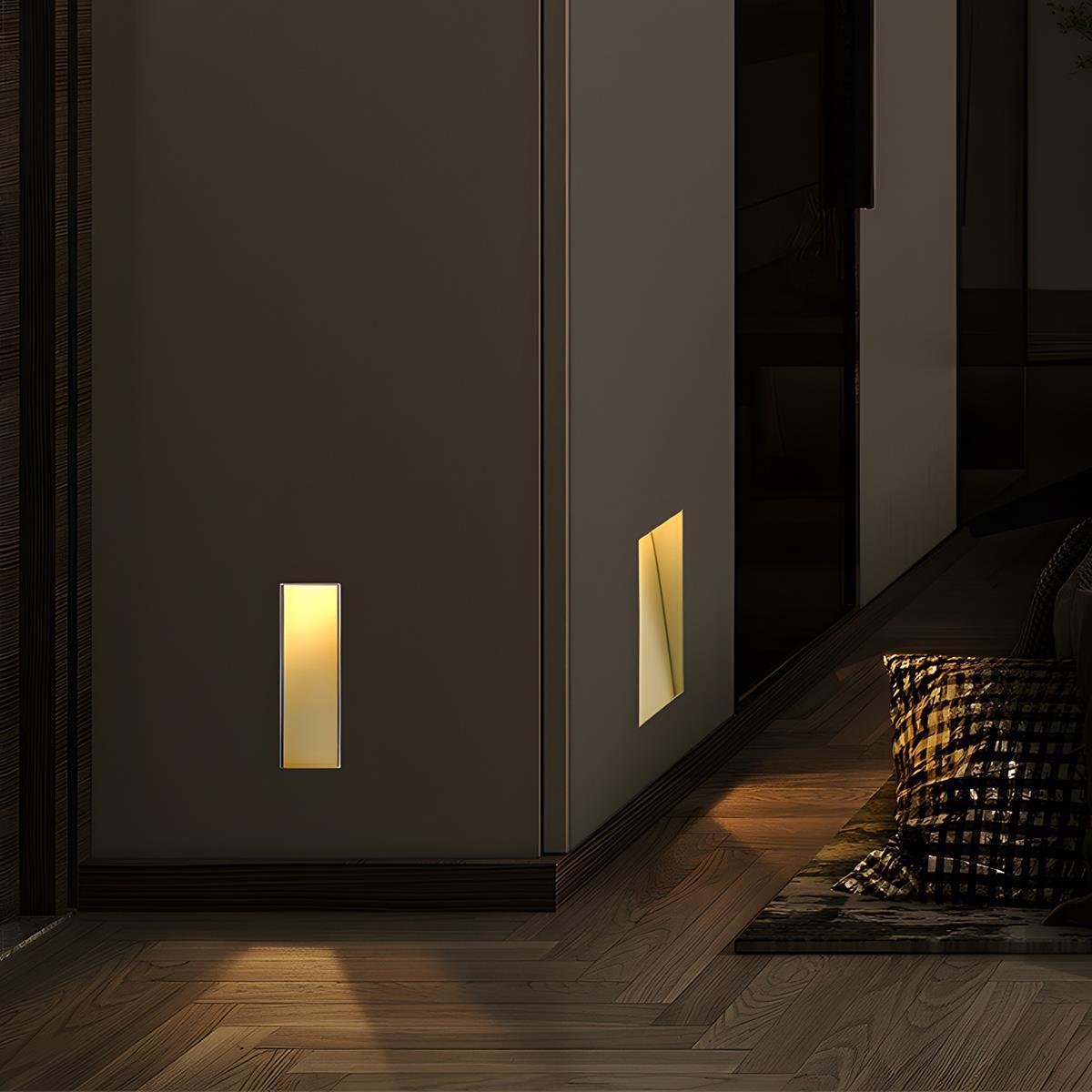 Inbouwspotje met Bewegingssensor voor Trapverlichting en Gangverlichting met Indirect Lichtontwerp
