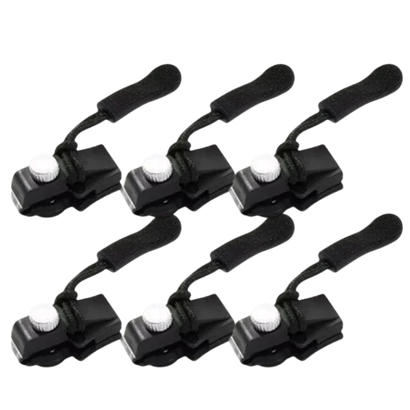 Ritsreparatieset zonder Naaien 6 Stuks S M L Clip Reisvatting voor Jas Tas Laars Kleding Broek Noodhulp