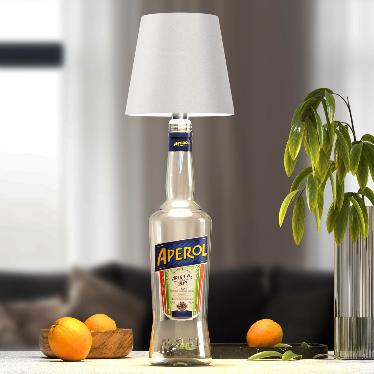 Flesverlichting Oplaadbare LED-Lamp voor Flessen - Dimbaar Nachtlampje met USB