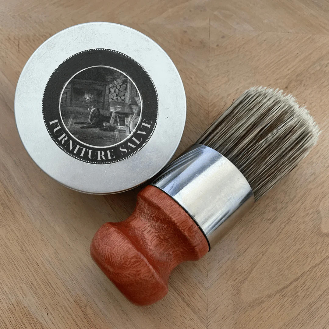Meubel & Leer Polijstbalsem - Natuurlijk Bijenwas Restaureert en Beschermt Hout en Leder