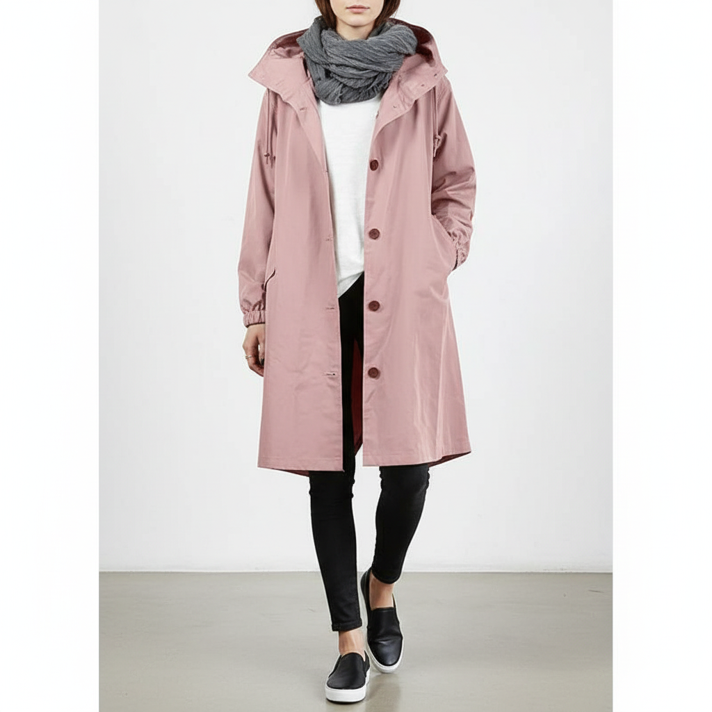 Waterafstotende Regenjas Dames Heren Oversized met Capuchon Lichtgewicht Winddicht voor Alle Seizoenen Outdoor