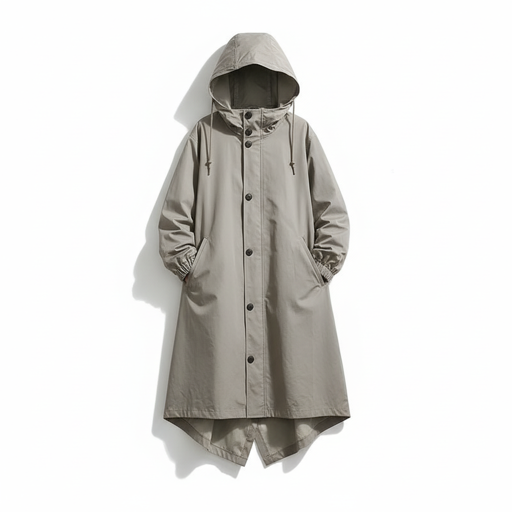 Waterafstotende Regenjas Dames Heren Oversized met Capuchon Lichtgewicht Winddicht voor Alle Seizoenen Outdoor