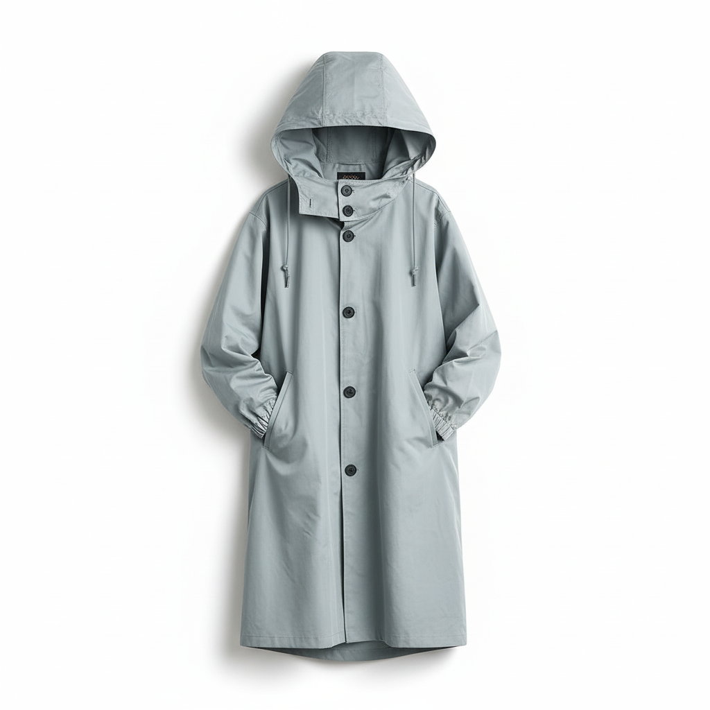 Waterafstotende Regenjas Dames Heren Oversized met Capuchon Lichtgewicht Winddicht voor Alle Seizoenen Outdoor