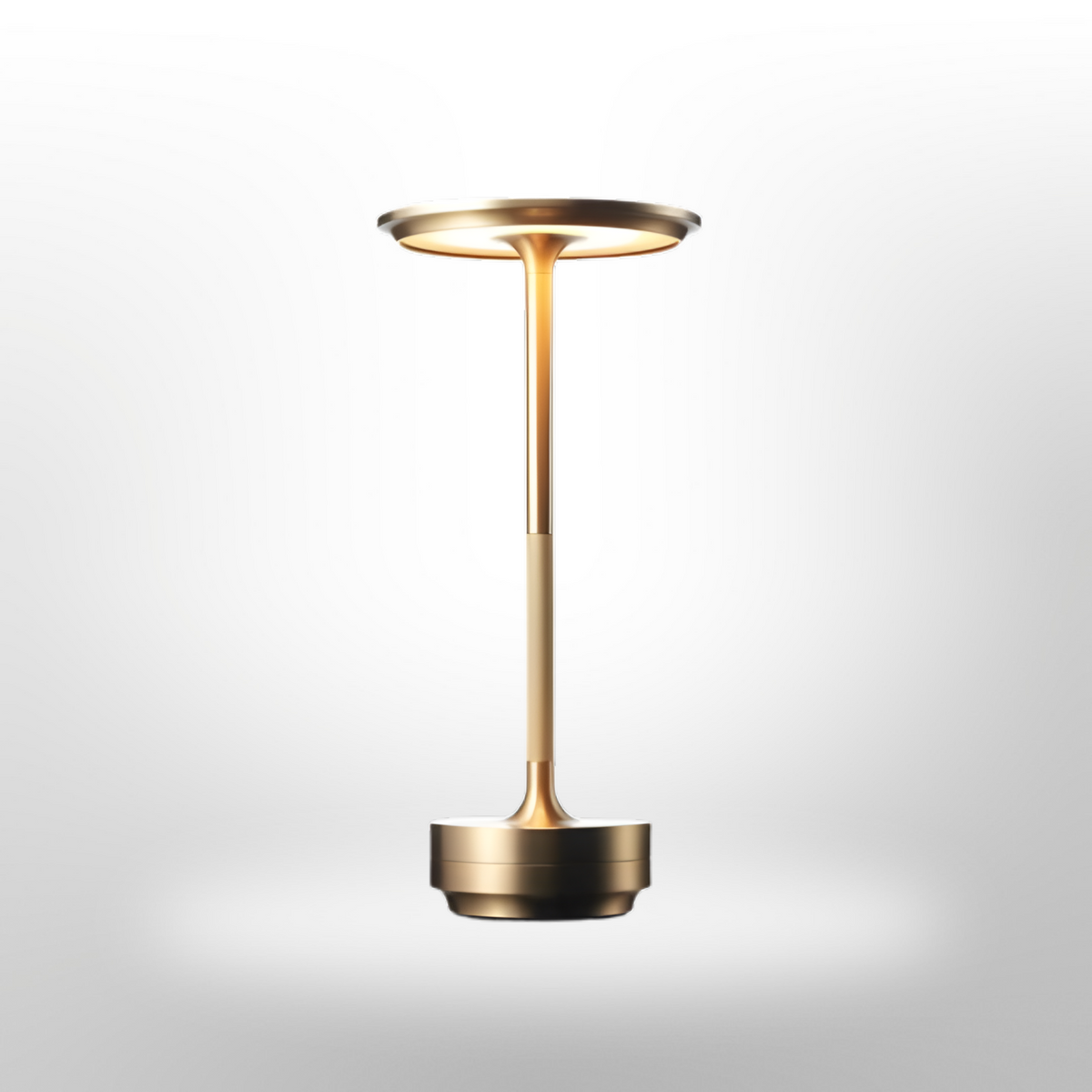 Tafellamp Draadloos LED Dimbaar Metaal Goud Zwart Zilver Oplaadbaar Touchlamp Nachtlamp Bureau Lamp Modern Design