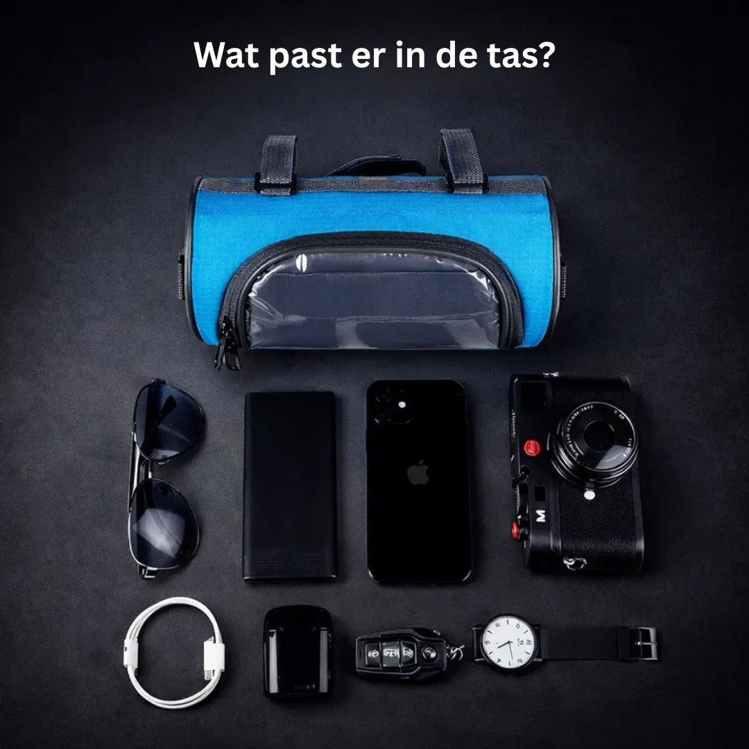Waterdichte Fietstas met Touchscreen Telefoonhouder voor Stuur Veilige Opbergruimte Navigatie Fietsen
