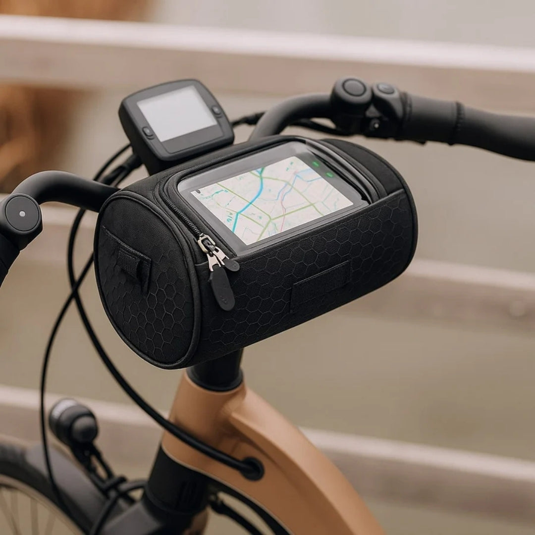 Waterdichte Fietstas met Touchscreen Telefoonhouder voor Stuur Veilige Opbergruimte Navigatie Fietsen