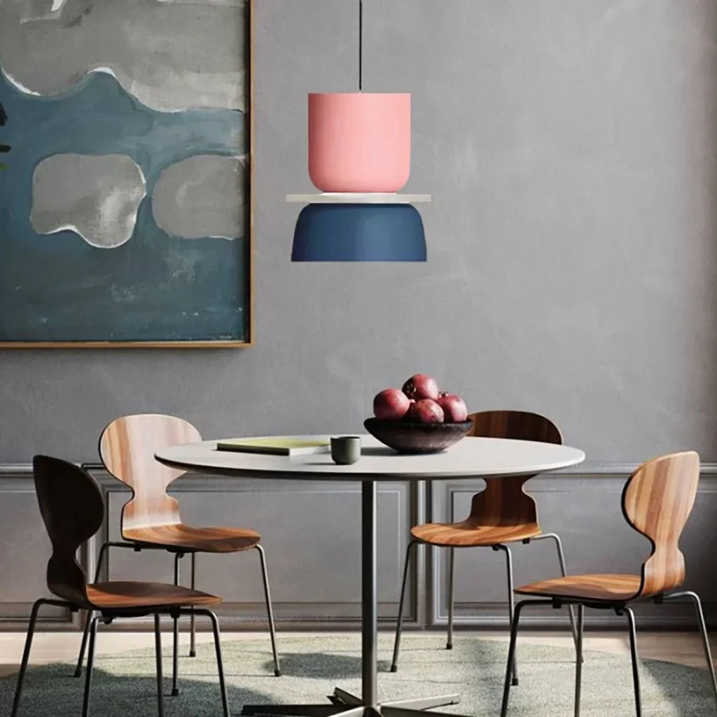 Lucie Nordic Hanglamp met Kleuraccenten