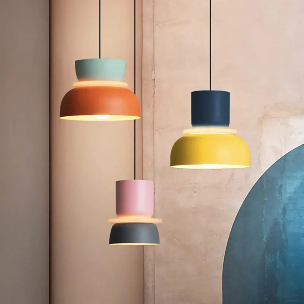 Lucie Nordic Hanglamp met Kleuraccenten