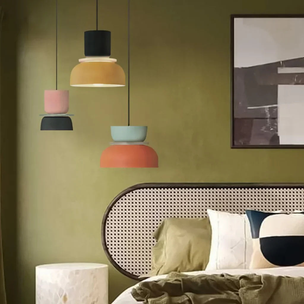 Lucie Nordic Hanglamp met Kleuraccenten