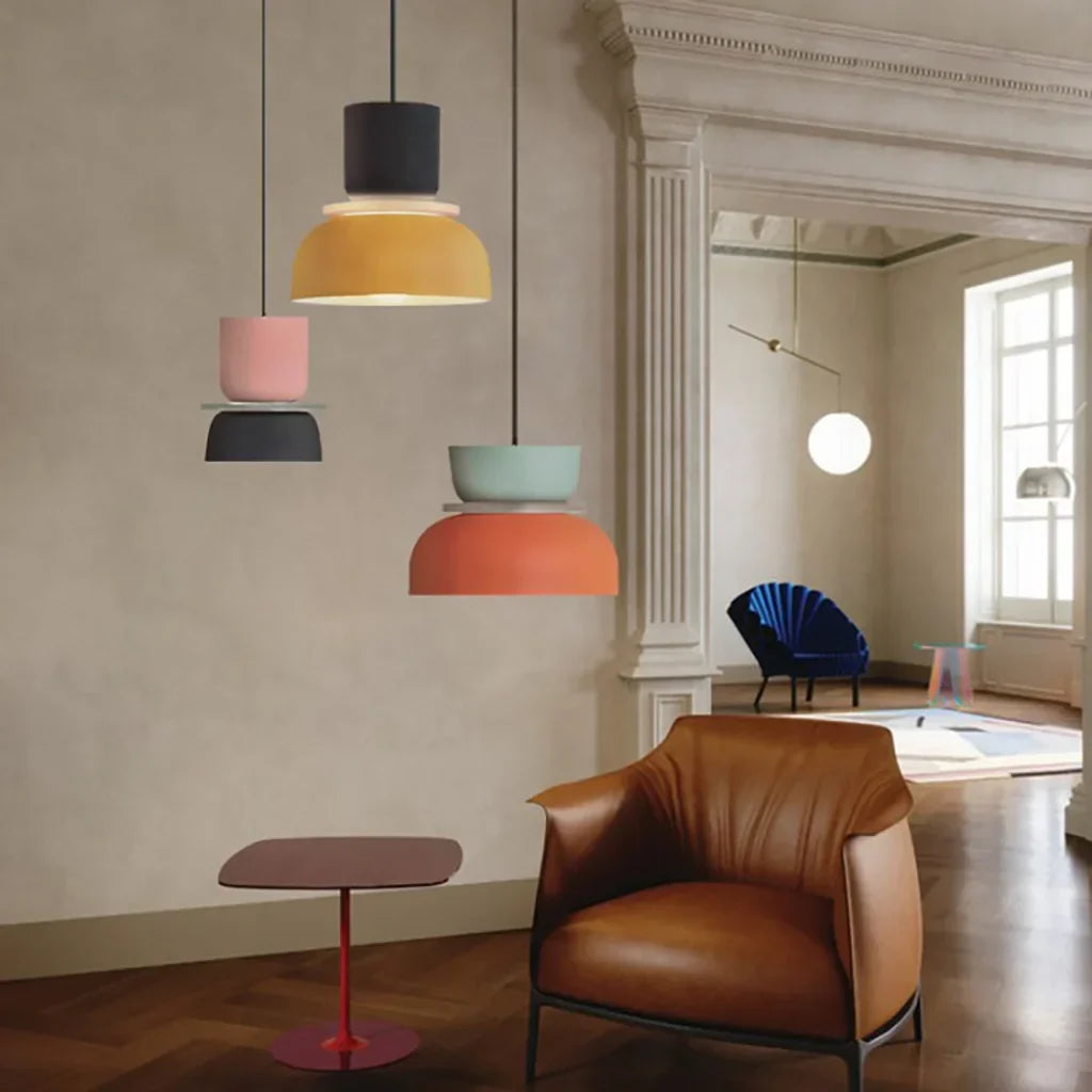 Lucie Nordic Hanglamp met Kleuraccenten