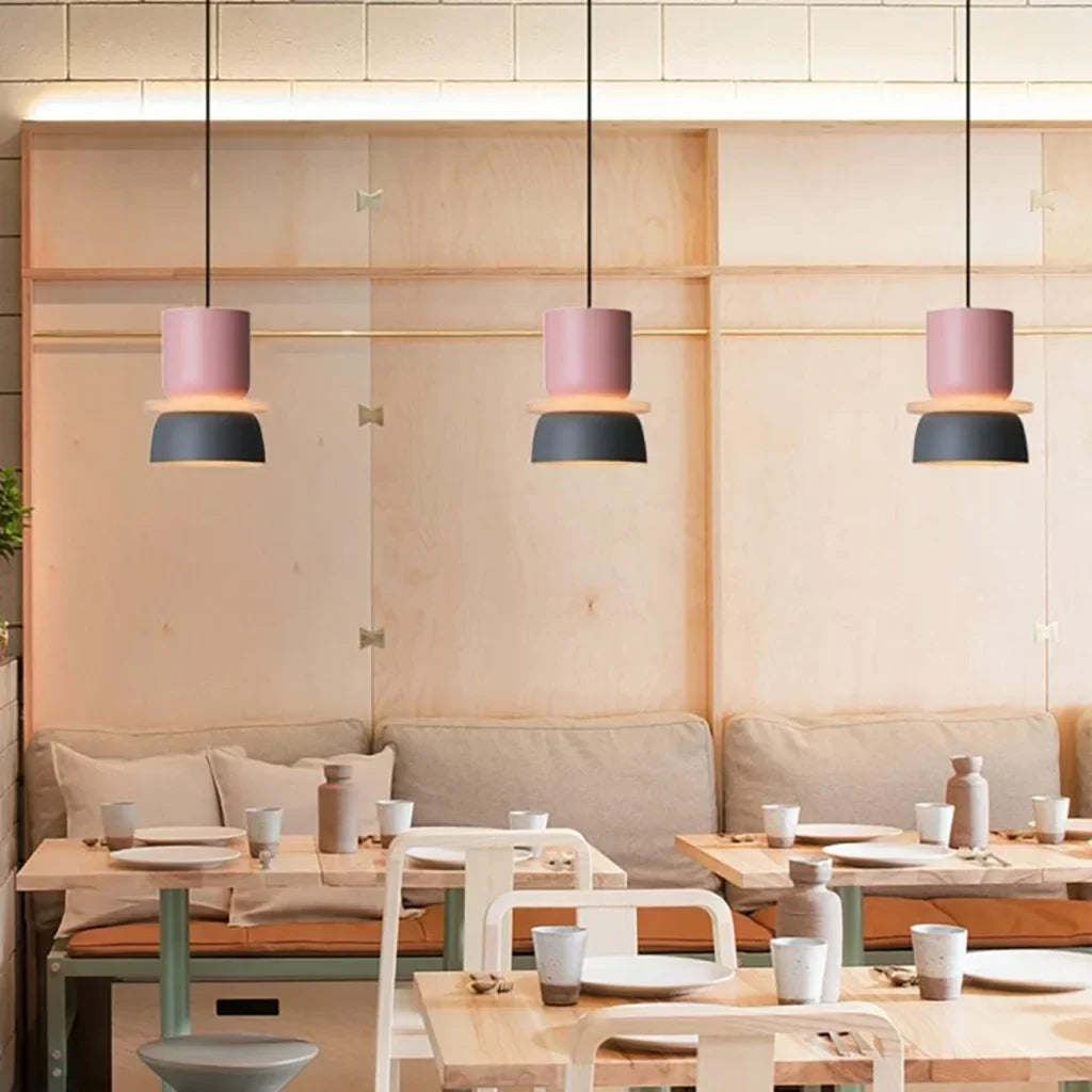 Lucie Nordic Hanglamp met Kleuraccenten